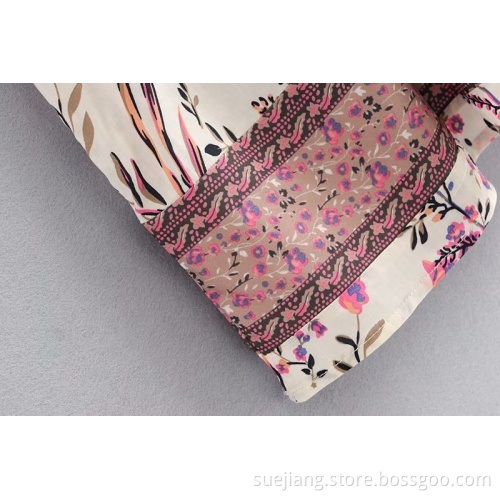 Floral Midi Spaghetti Strap Sling Dress Summer